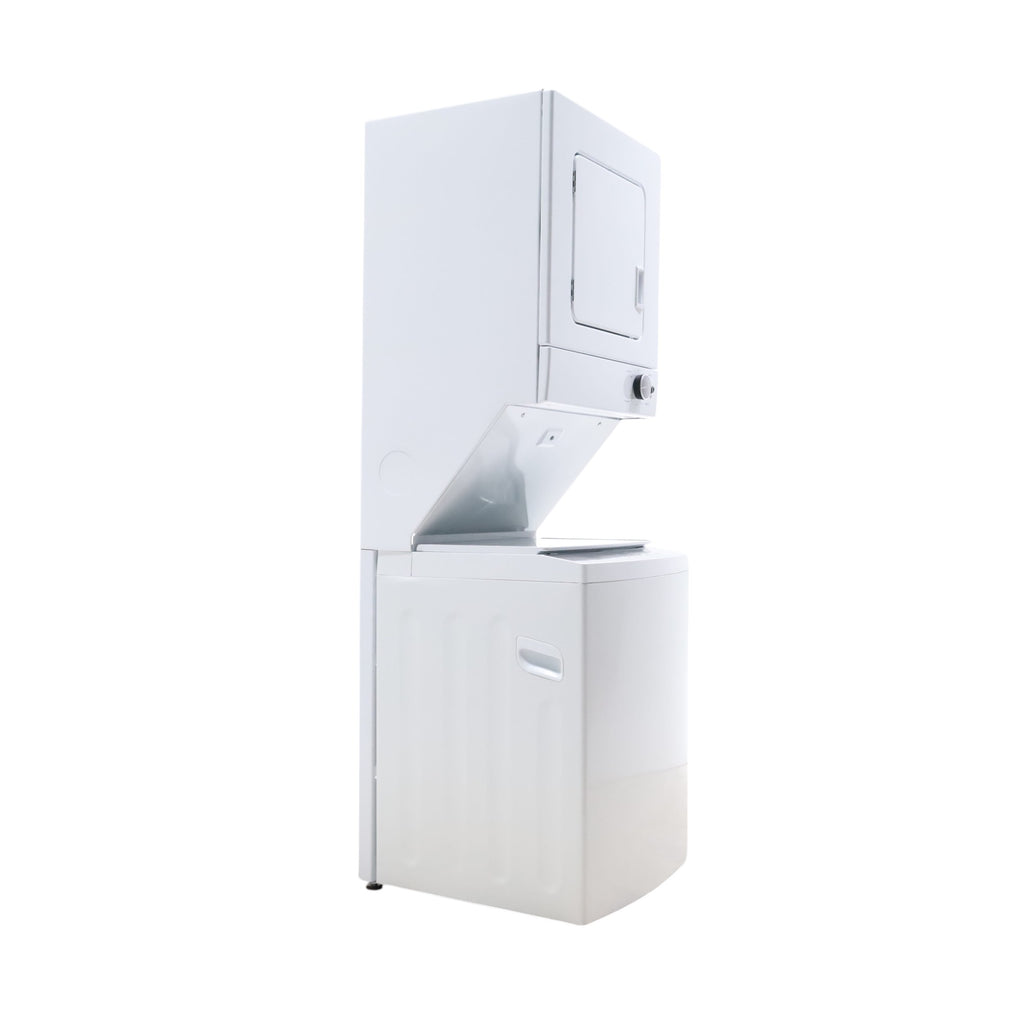 Pictures of Whirlpool 1.6 cu.ft Electric Stacked Laundry Center with 6 Wash Cycles, Impeller Washer and AutoDry™ WET4024HW - Open Box - Neu Appliance Outlet - Discount Appliance Outlet in Austin, Tx