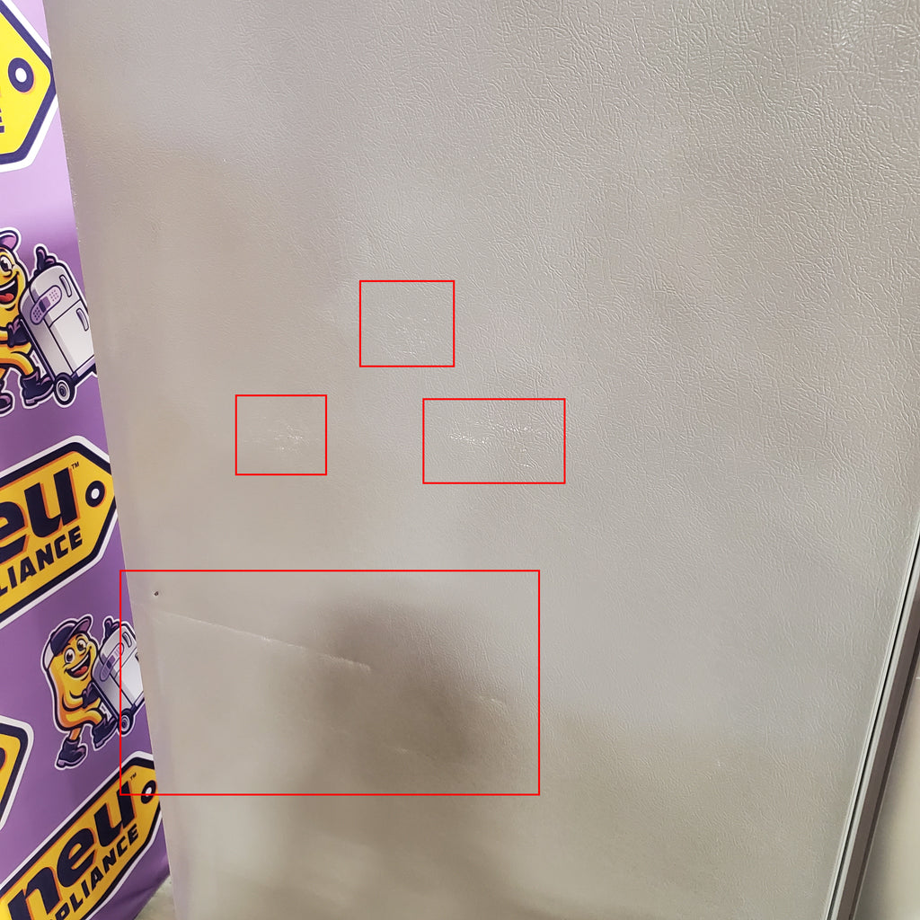 Pictures of Frigidaire 27.8-cu ft ENERGY STAR French Door Refrigerator with Dual Ice Maker in Fingerprint Resistant Stainless Steel 3SD1059 - GRFS2853AF - Scratch & Dent (Moderate) - Neu Appliance Outlet - Discount Appliance Outlet in Austin, Tx