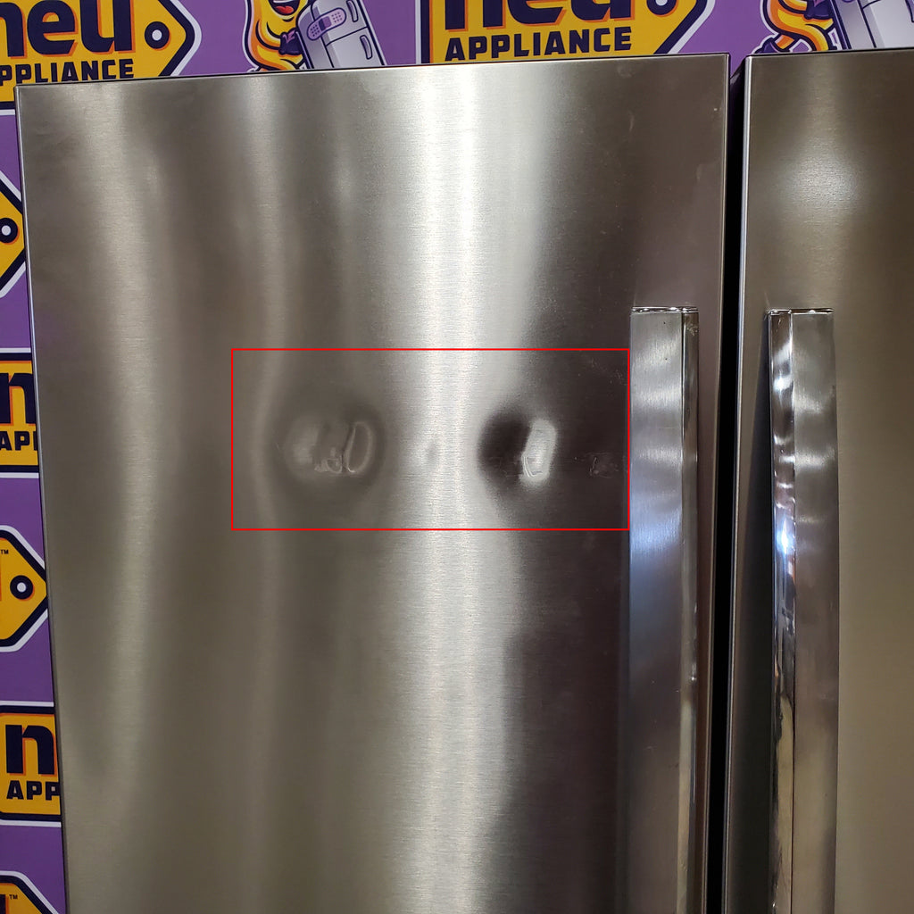 Pictures of Frigidaire Gallery 23 Cu. Ft. Counter-Depth French Door Refrigerator 3SD1017 - GRFG2353AF - Scratch & Dent (Moderate) - Neu Appliance Outlet - Discount Appliance Outlet in Austin, Tx