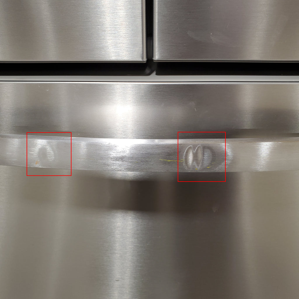 Pictures of Frigidaire 29 Cu. Ft. Standard-Depth French Door Refrigerator in Stainless Steel 3SD1067 - FRFN2813AF - Scratch & Dent (Moderate) - Neu Appliance Outlet - Discount Appliance Outlet in Austin, Tx