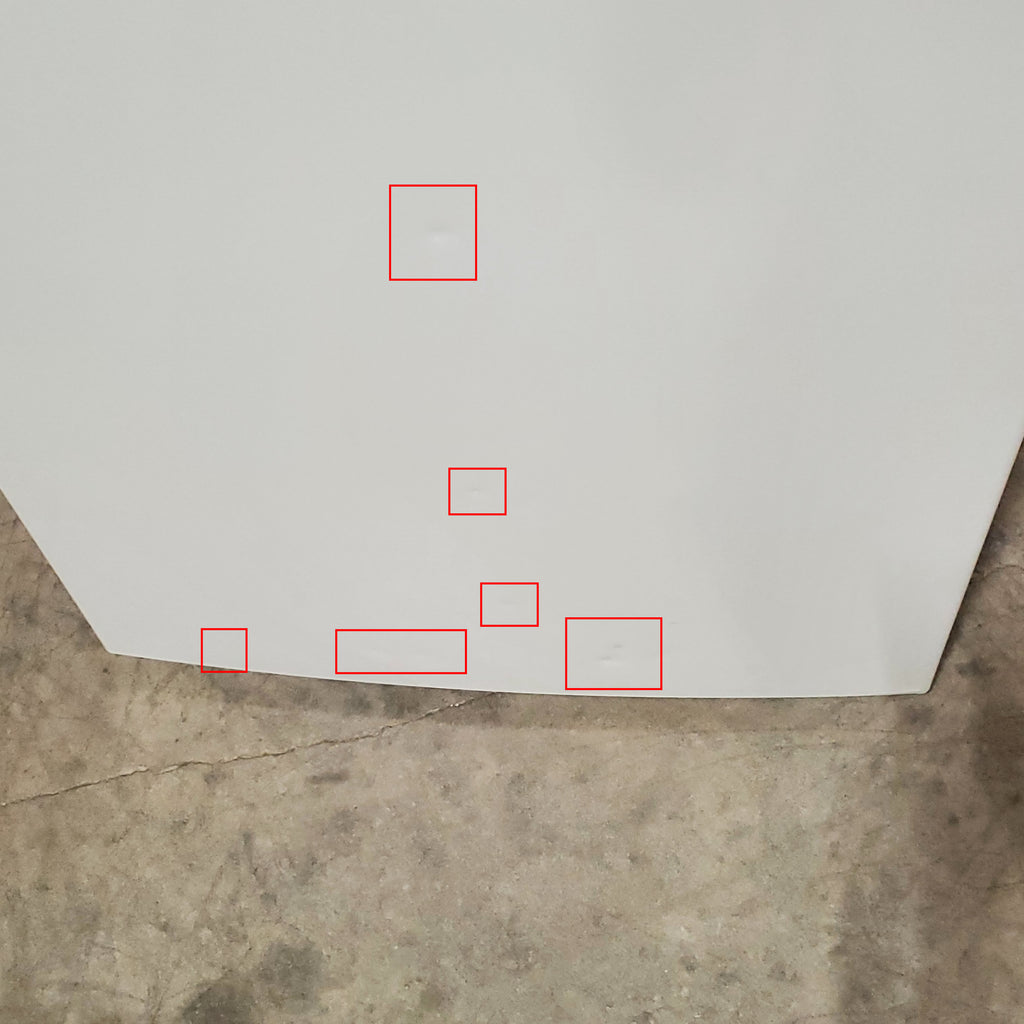 LG White 30 Inch Wide Top Freezer 20 Cu. Ft. Refrigerator with Electronic Temperature Controls and LoDecibel Quiet Operation 5SD273 - LTCS20020W - Scratch & Dent (Minor)