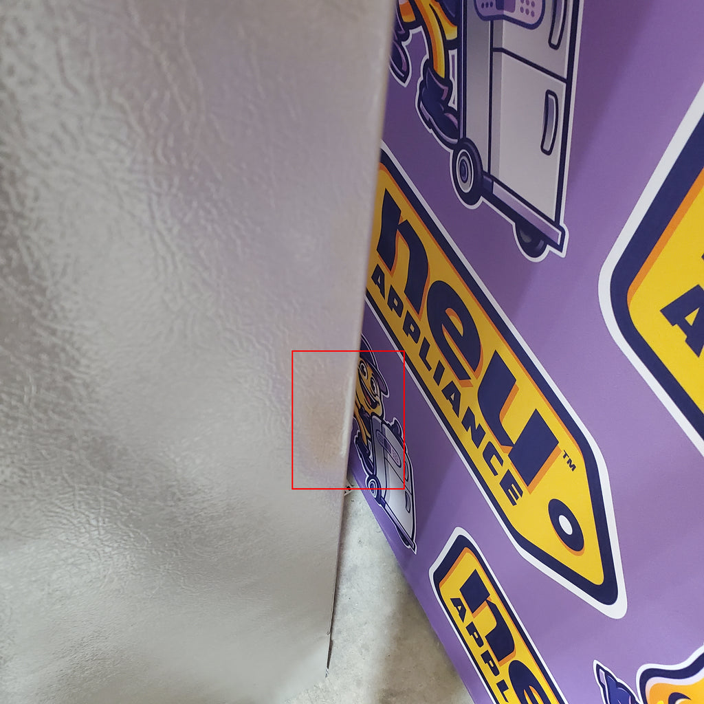 Frigidaire 25.6 cu. ft. ENERGY STAR Side by Side Refrigerator with Exterior Water and Ice Dispenser in Stainless Steel 3SD1052 - FRSS2623AS - Scratch & Dent (Moderate)