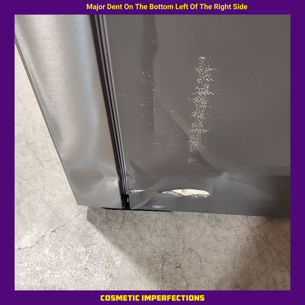 Pictures of Frigidaire Gallery 22 Cu. Ft. 4-Door Counter-depth French Door Refrigerator with Ice Maker (Fingerprint Resistant Stainless Steel) ENERGY STAR GRMC2273CF - Scratch and Dent (Major) - Neu Appliance Outlet - Discount Appliance Outlet in Austin, Tx