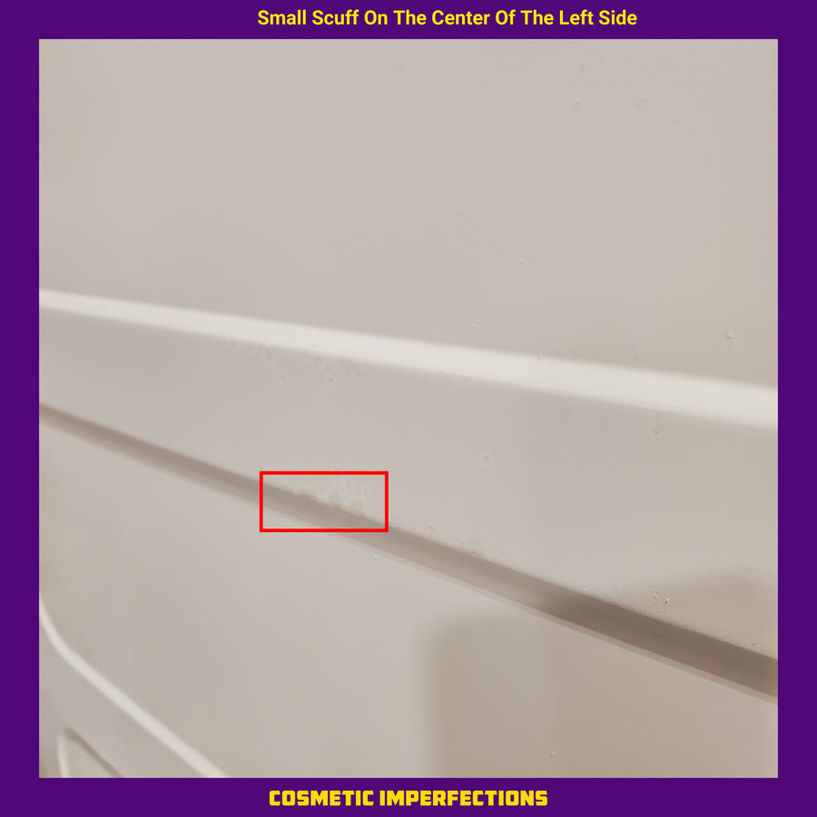 GE White Top Load 4.4 Cu. Ft. Washer with Stainless Steel Basket GTW490ACJWS - Scratch &Dent (Major) and GE White Electric 7.2 Cu. Ft. Dryer with Aluminized Alloy Drum 16253 - GTD45EASJWS - Scratch & Dent (Moderate)