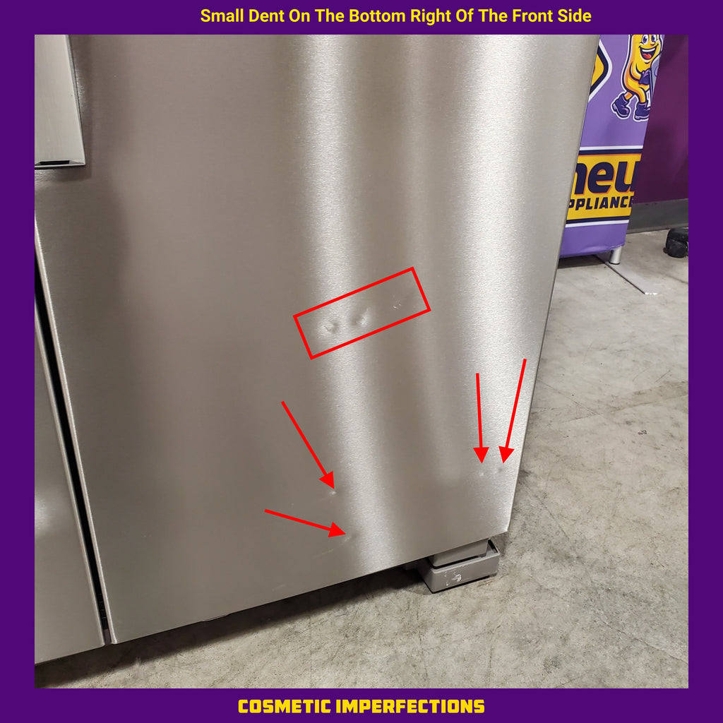 Pictures of Whirlpool Side By Side 36 In. Wide Refrigerator with Can Caddy and Frameless Glass Shelves WRS325SDHZ - Scratch and Dent (Minor) - Neu Appliance Outlet - Discount Appliance Outlet in Austin, Tx