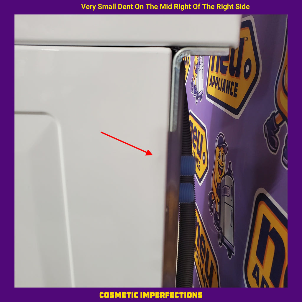 Pictures of Frigidaire Electric Washer/Dryer Laundry Center - 3.9 Cu. Ft Washer and 5.5 Cu. Ft. Dryer FLCE7522AW - Scratch & Dent (Minor) - Neu Appliance Outlet - Discount Appliance Outlet in Austin, Tx