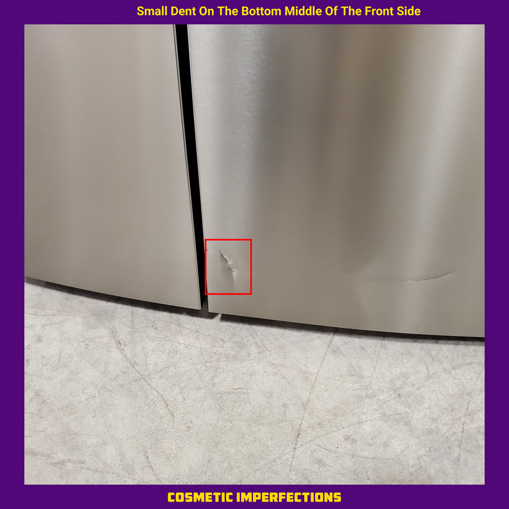 Pictures of Frigidaire Gallery 22 Cu. Ft. Counter-Depth 4-Door Energy Star Certified Refrigerator in Smudge-Proof Stainless Steel GRQC2255BF - Scratch & Dent (Minor) - Neu Appliance Outlet - Discount Appliance Outlet in Austin, Tx