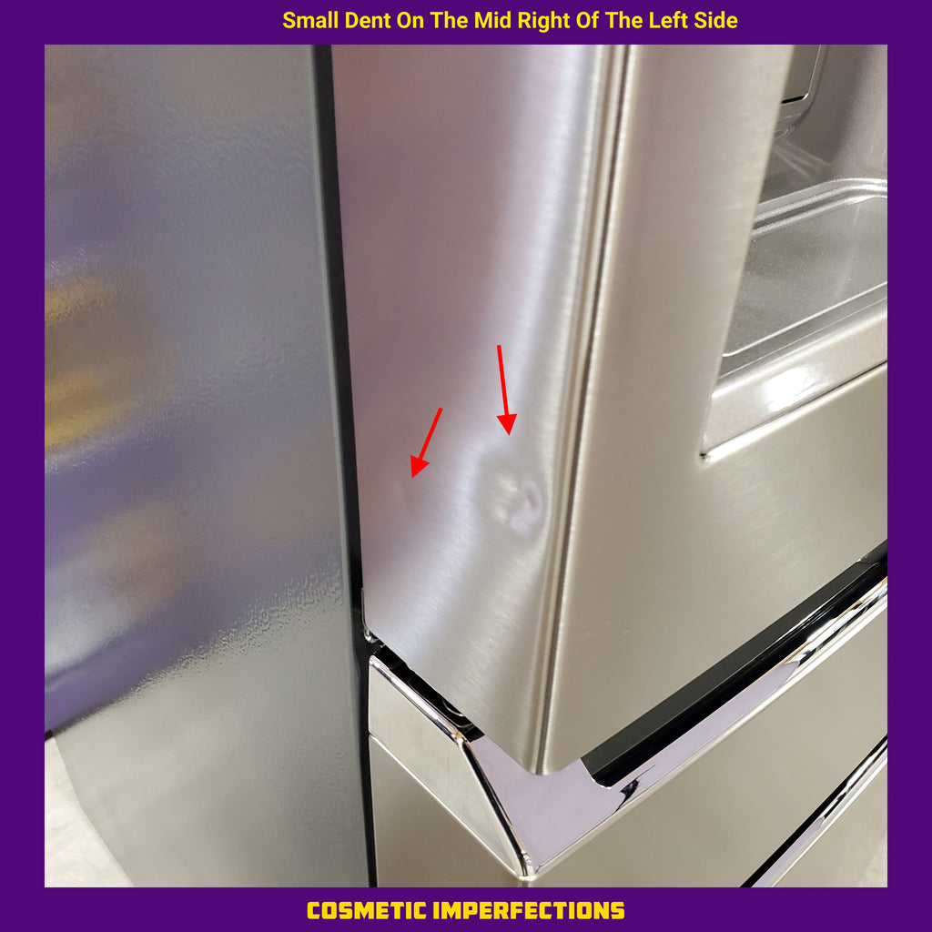 Pictures of Frigidaire Gallery 22 Cu. Ft. 4-Door Counter-depth French Door Refrigerator with Ice Maker (Fingerprint Resistant Stainless Steel) ENERGY STAR 22133SD208 - GRMC2273CF - Scratch & Dent (Minor) - Neu Appliance Outlet - Discount Appliance Outlet in Austin, Tx