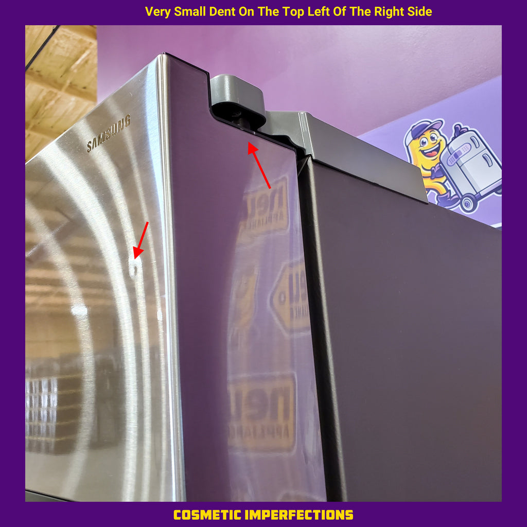 Pictures of Samsung Stainless Steel 30 cu. ft. Mega Capacity 3-Door French Door Refrigerator with Family Hub™ - 22231SD317 - RF32CG5900SRAA - Scratch & Dent (Major) - Neu Appliance Outlet - Discount Appliance Outlet in Austin, Tx