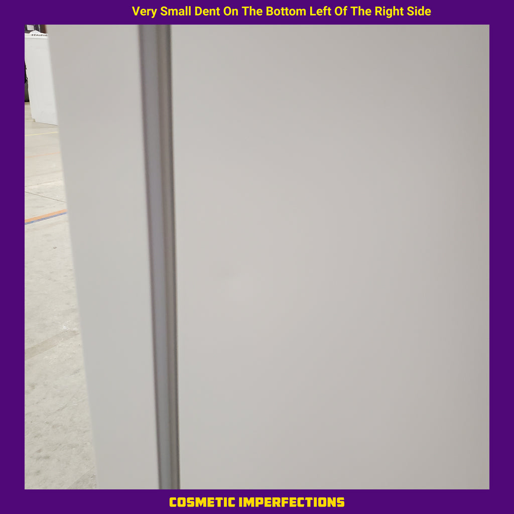 Frigidaire Top Freezer 18 Cu. Ft. Capacity Refrigerator with Spacious Interior Storage and Bright LED Lighting in White FFHT1822UW - Scratch and Dent (Minor)