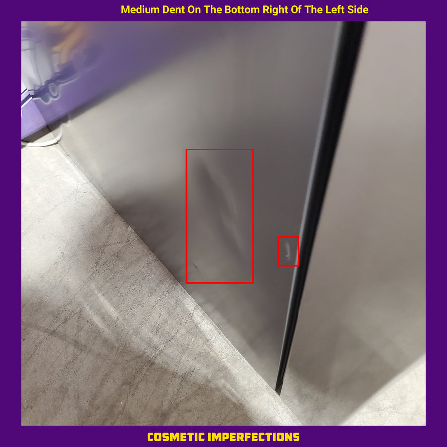 Bosch Fastest Ice Maker Standard-Depth 300 Series 26-cu ft 3-Door Smart Compatible French Door Refrigerator with Ice Maker with Water and Ice Dispenser in Stainless Steel 22121511 - B36FD31ENS - Scratch & Dent (Moderate)