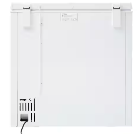 Vissani 6.9 cu. ft. Manual Defrost Chest Freezer in White, Garage Ready with LED Light Type SA321 - DCM7QRWW - Open Box