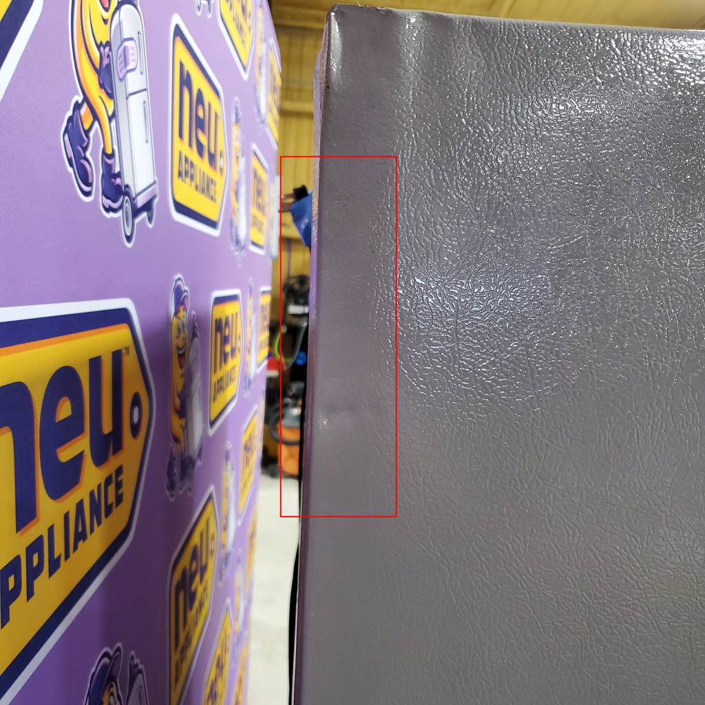 Pictures of Frigidaire Counter-Depth Professional ENERGY STAR 22.6 Cu. Ft. French Door with CrispSeal® Plus Crispers with Auto Humidity 4SD447 - PRFC2383AF - Scratch & Dent (Moderate) - Neu Appliance Outlet - Discount Appliance Outlet in Austin, Tx