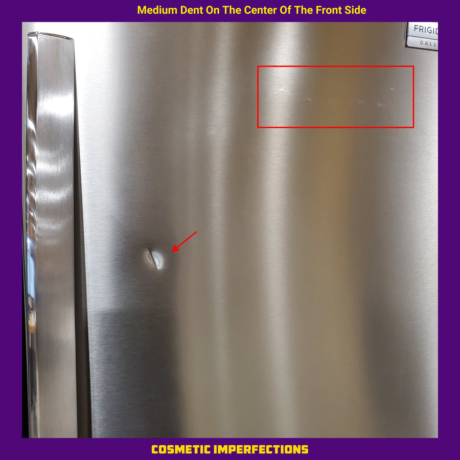 Frigidaire Gallery 22 Cu. Ft. 4-Door Counter-depth French Door Refrigerator with Ice Maker (Fingerprint Resistant Stainless Steel) ENERGY STAR 22232SD608 - GRMC2273CF - Scratch & Dent (Minor)