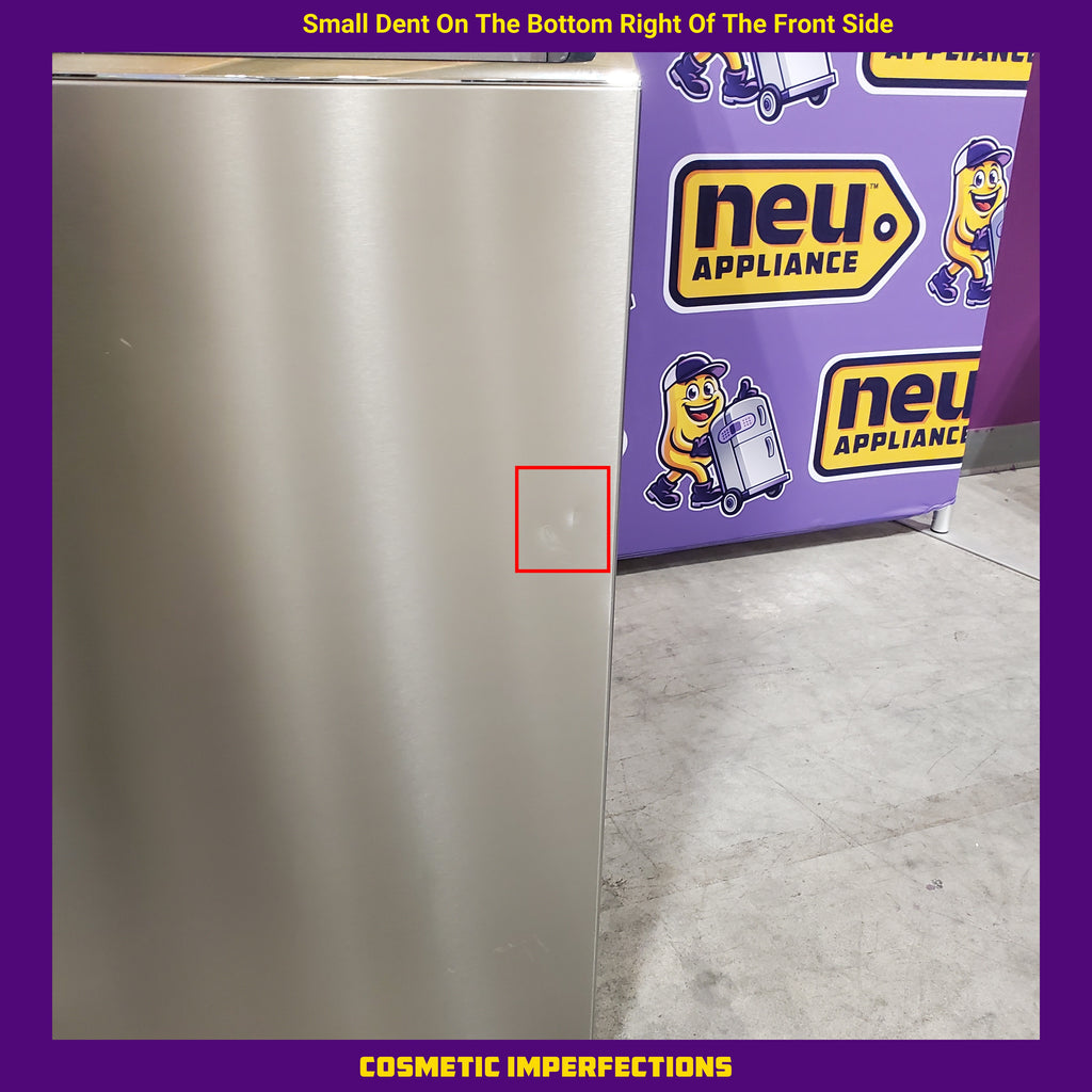 Pictures of Frigidaire Gallery 22 Cu. Ft. Counter-Depth 4-Door Energy Star Certified Refrigerator in Smudge-Proof Stainless Steel GRQC2255BF - Scratch & Dent (Minor) - Neu Appliance Outlet - Discount Appliance Outlet in Austin, Tx