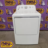 GE White Electric 7.2 Cu. Ft. Dryer with Aluminized Alloy Drum GTD42EASJWW - Certified Refurbished