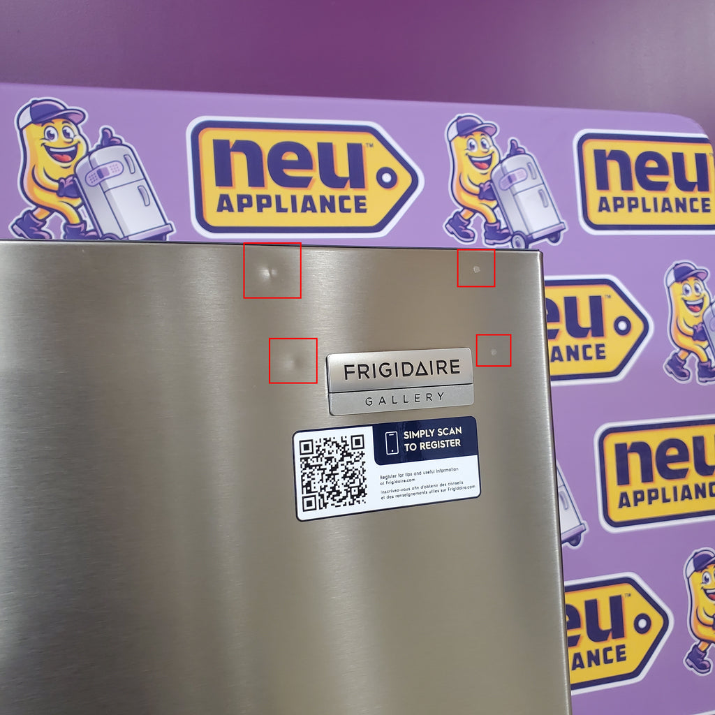 Frigidaire Gallery 26 Cu. Ft. Standard-Depth 4-Door French Door Refrigerator in Fingerprint Resistant Stainless Steel 3SD953 - GRMS2773AF - Scratch & Dent (Minor)