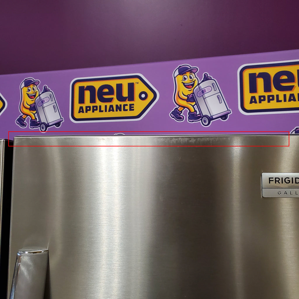 Frigidaire 27.8-cu ft ENERGY STAR French Door Refrigerator with Dual Ice Maker in Fingerprint Resistant Stainless Steel 20SD094 - GRFS2853AF - Scratch & Dent (Major)