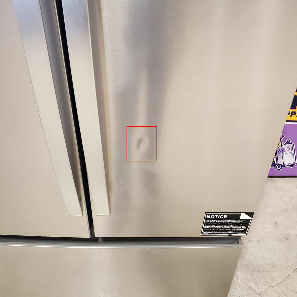 Whirlpool French Door 31 Cu. Ft. Refrigerator with Total Coverage Cooling in Fingerprint Resistant Stainless Steel 5SD269 - WRFF3136SZ - Scratch & Dent (Minor)