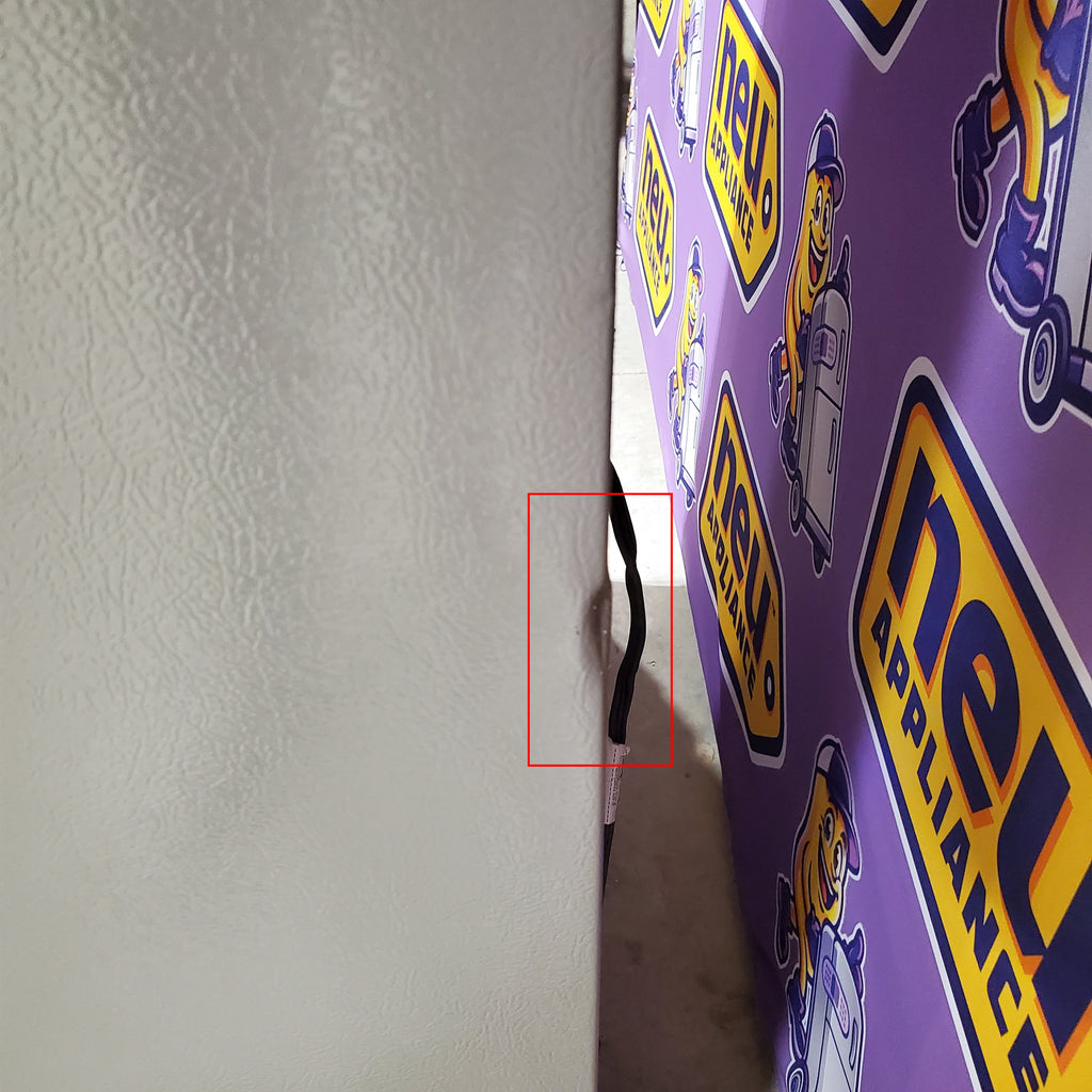 Pictures of Frigidaire 29 Cu. Ft. Standard-Depth French Door Refrigerator in Stainless Steel 3SD1067 - FRFN2813AF - Scratch & Dent (Moderate) - Neu Appliance Outlet - Discount Appliance Outlet in Austin, Tx