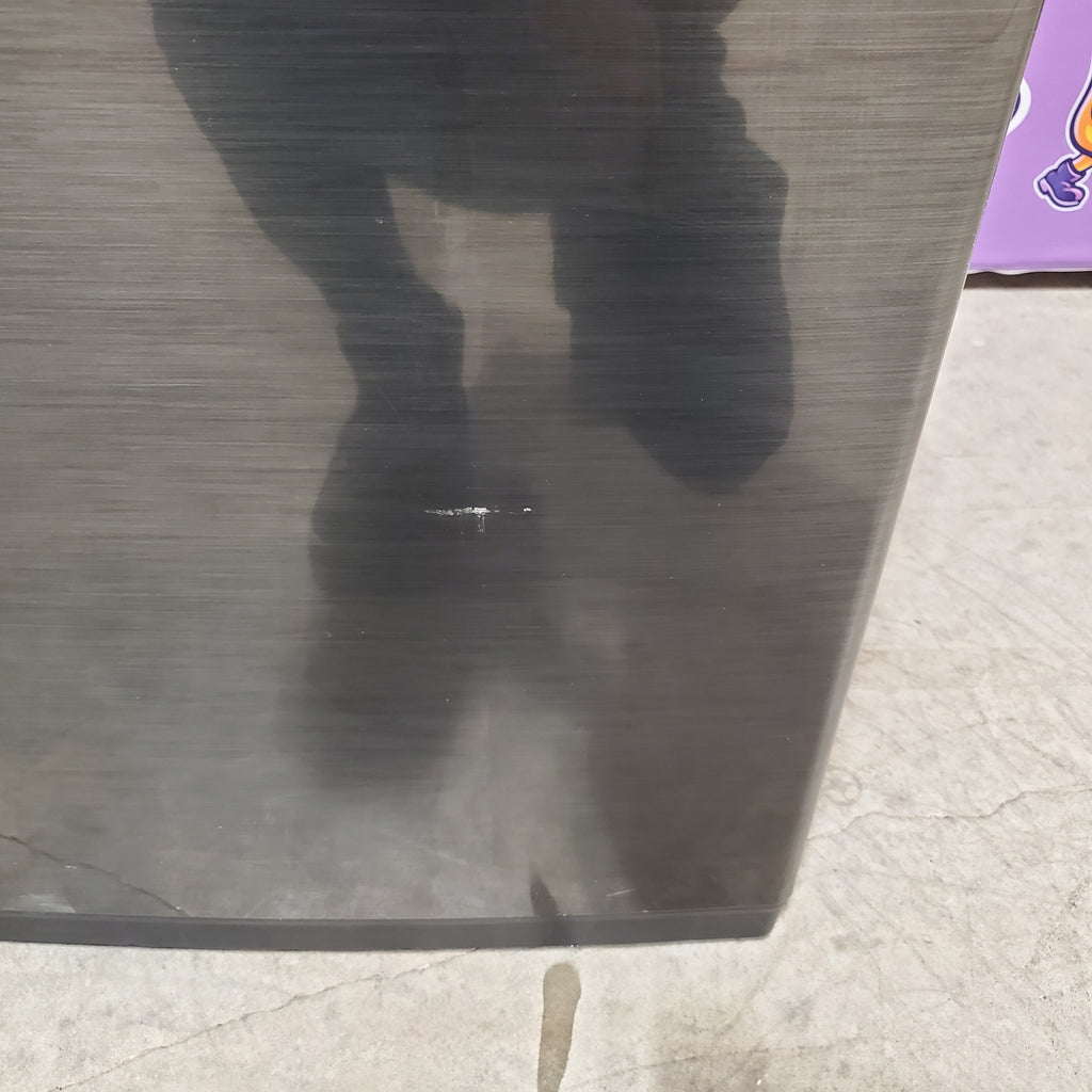 Pictures of Samsung 5.0 cu. ft. Energy Star Top Load Washer with Active Water Jet in Black Stainless Steel 1CR04015 - WA50R5400AV - Certified Refurbished - Neu Appliance Outlet - Discount Appliance Outlet in Austin, Tx