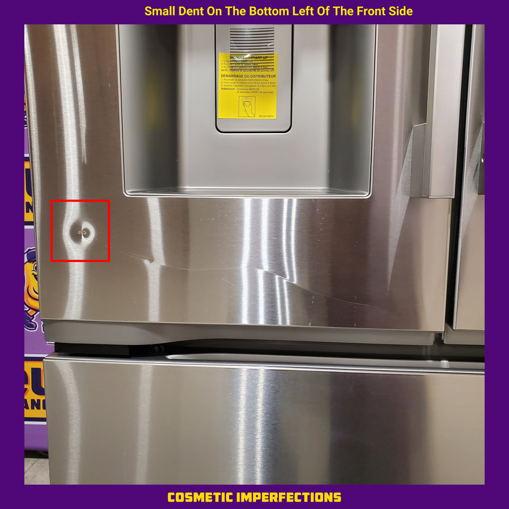LG Counter-Depth MAX™ with Zero Clearance™ 3-Door French Door Refrigerator with Thin Door Design 3SD687 - LF24Z6530S - Scratch & Dent (Minor)