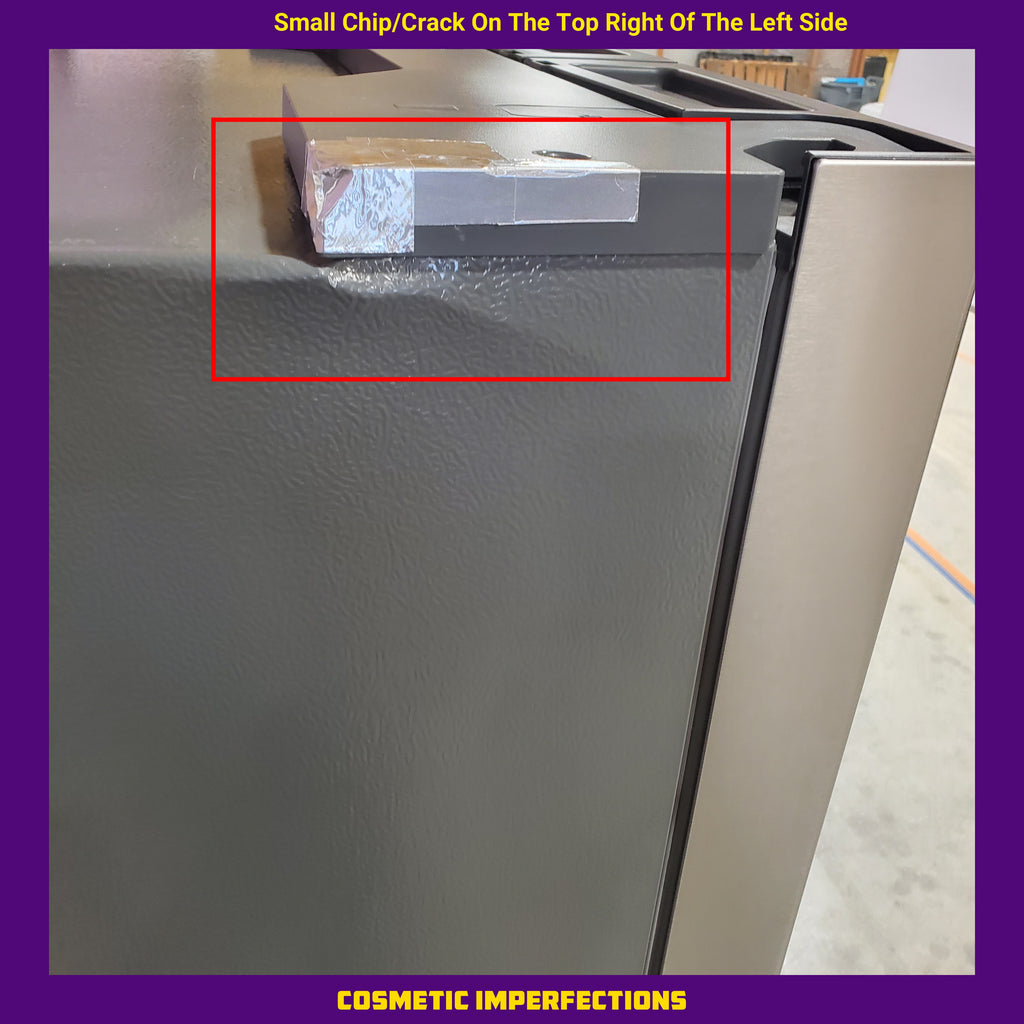Pictures of Frigidaire Gallery 22 Cu. Ft. 4-Door Counter-depth French Door Refrigerator with Ice Maker (Fingerprint Resistant Stainless Steel) ENERGY STAR 20SD142 - GRMC2273CF - Scratch & Dent (Moderate) - Neu Appliance Outlet - Discount Appliance Outlet in Austin, Tx