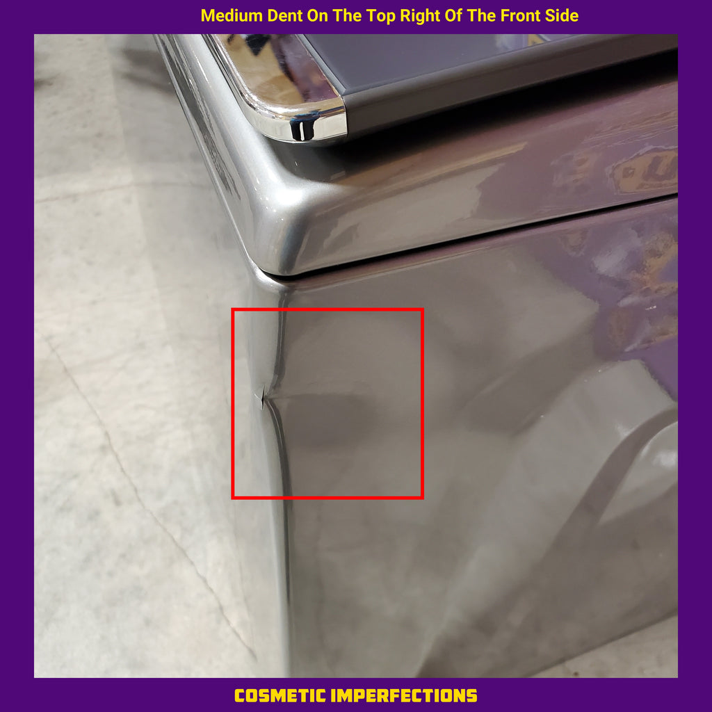 Whirlpool Top Load 5.2 Cu. Ft. Washer with Removable Agitator WTW8127LC - Scratch & Dent (Minor) and Whirlpool Electric 7.4 Cu. Ft. Dryer with Moisture Sensor 16060 - WED8127LC - Scratch and Dent (Minor)