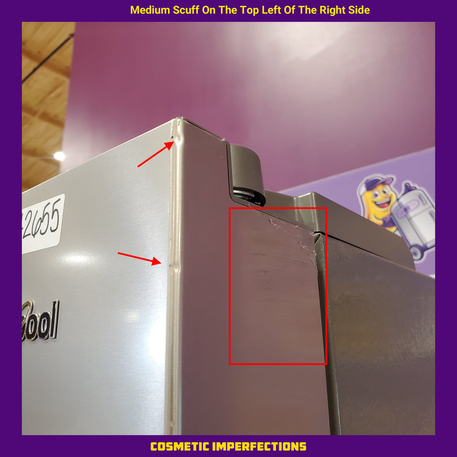 Whirlpool French Door Refrigerator in Fingerprint Resistant Stainless Finish with In-Door Water and Ice Maker - 30 cu. ft. 22442655 - WRFF3536SZ - Scratch & Dent (Minor)