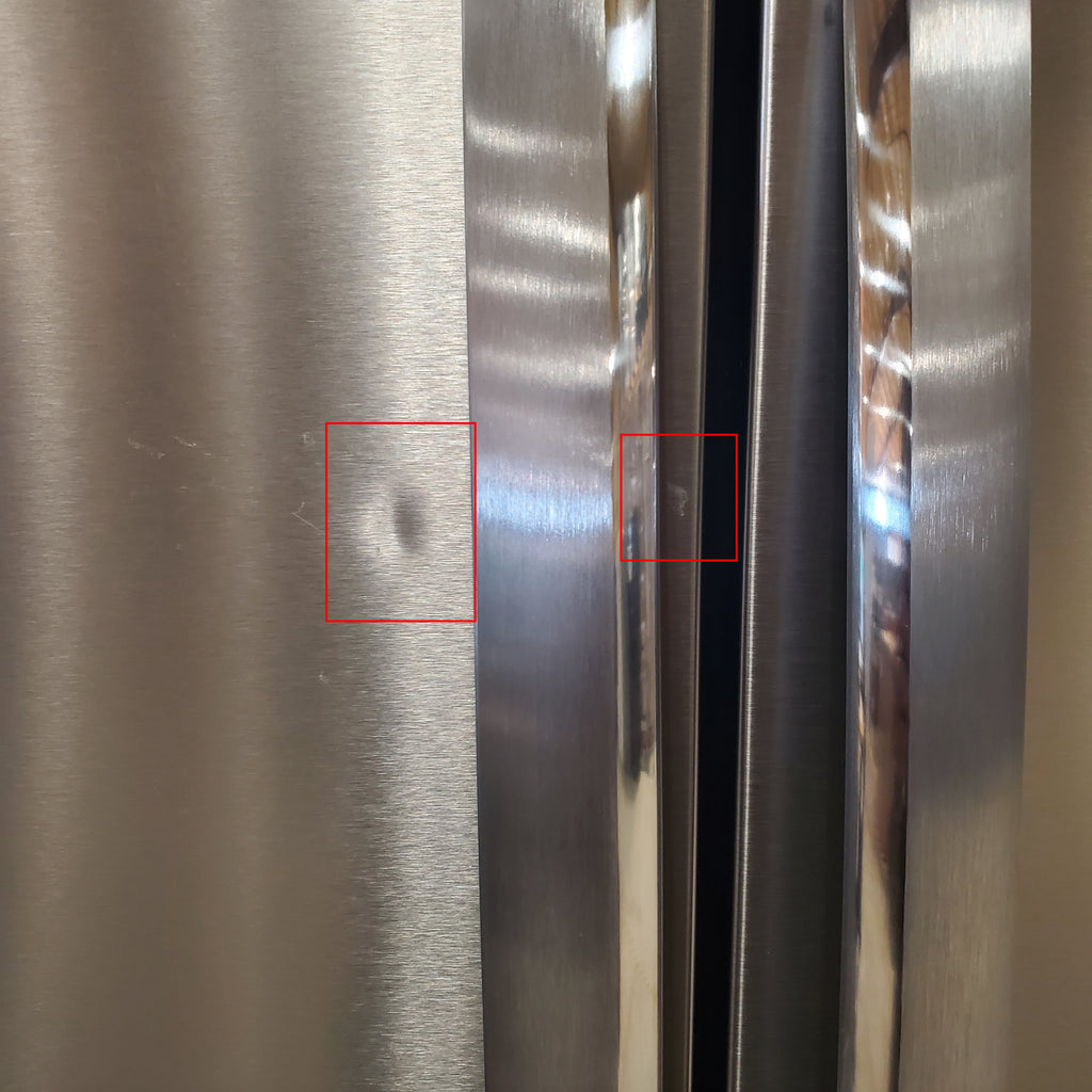 Frigidaire Gallery 26 Cu. Ft. Standard-Depth 4-Door French Door Refrigerator in Fingerprint Resistant Stainless Steel 3SD953 - GRMS2773AF - Scratch & Dent (Minor)