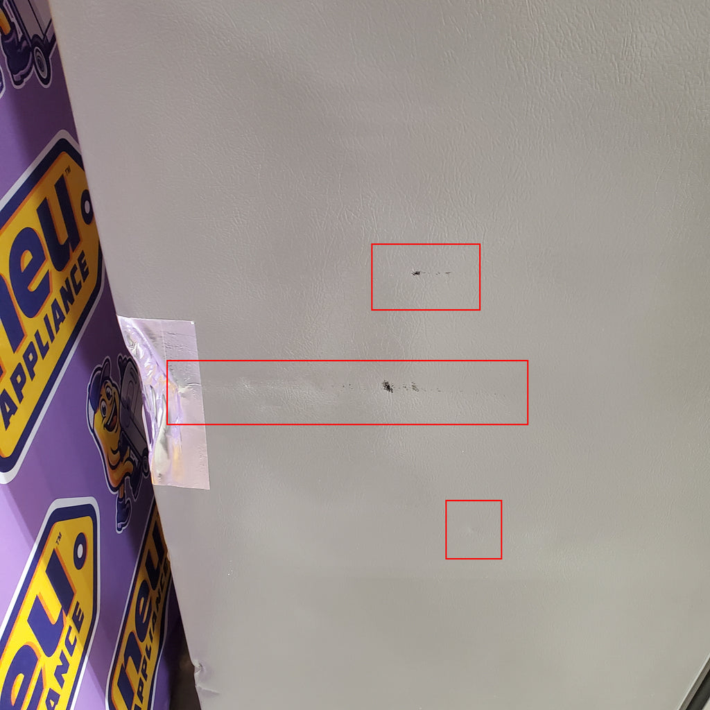 Pictures of Frigidaire Counter-Depth Professional ENERGY STAR 22.6 Cu. Ft. French Door with CrispSeal® Plus Crispers with Auto Humidity 4SD447 - PRFC2383AF - Scratch & Dent (Moderate) - Neu Appliance Outlet - Discount Appliance Outlet in Austin, Tx