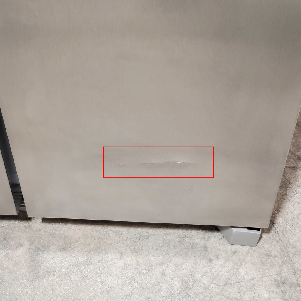 Frigidaire 25.6 cu. ft. ENERGY STAR Side by Side Refrigerator with Exterior Water and Ice Dispenser in Stainless Steel 4SD448 - FRSS2623AS - Scratch & Dent (Moderate)