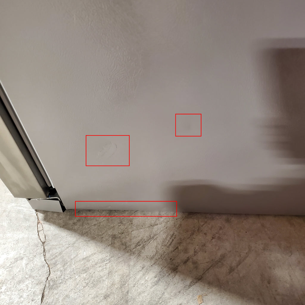 Frigidaire 25.6 cu. ft. ENERGY STAR Side by Side Refrigerator with Exterior Water and Ice Dispenser in Stainless Steel 20SD092 - FRSS2623AS - Scratch & Dent (Minor)