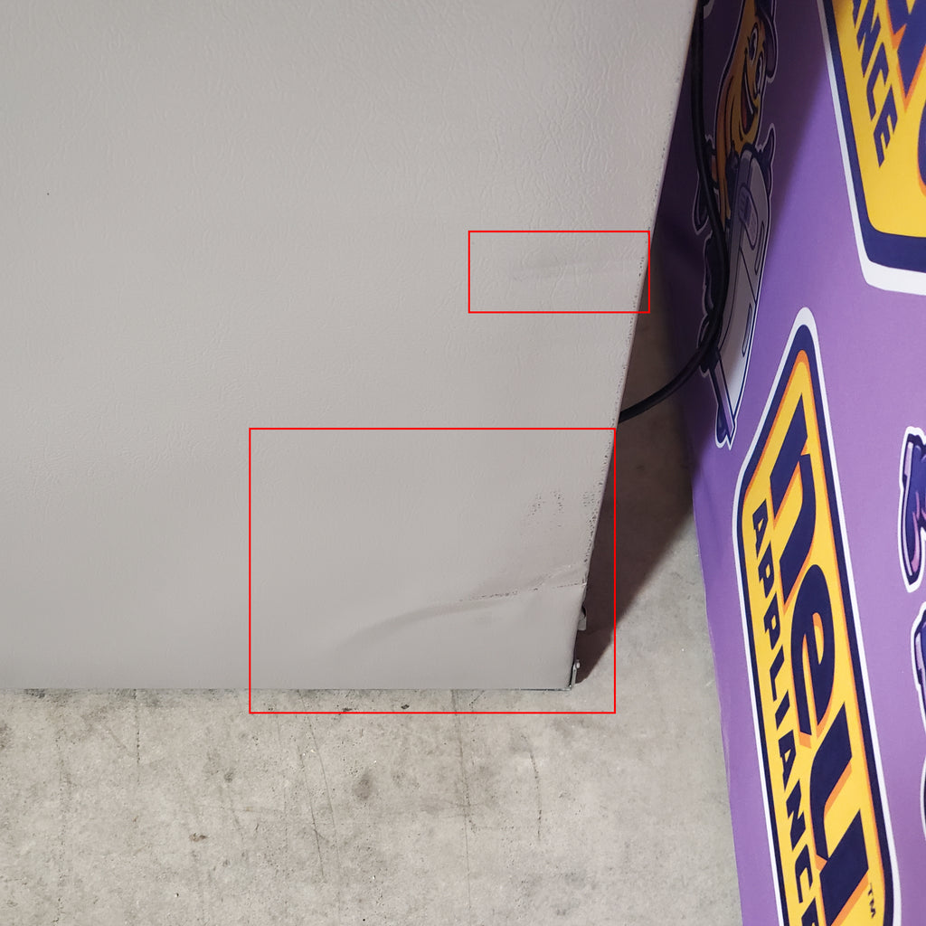 Frigidaire 25.6 cu. ft. ENERGY STAR Side by Side Refrigerator with Exterior Water and Ice Dispenser in Stainless Steel 3SD843 - FRSS2623AS - Scratch & Dent (Minor)