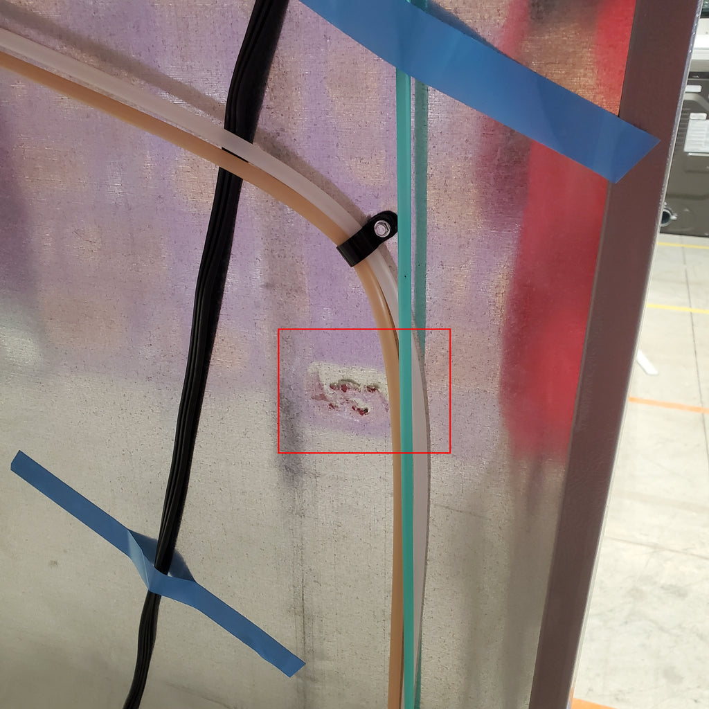 Frigidaire 25.6 cu. ft. ENERGY STAR Side by Side Refrigerator with Exterior Water and Ice Dispenser in Stainless Steel 3SD1052 - FRSS2623AS - Scratch & Dent (Moderate)