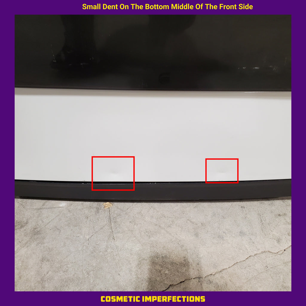 Pictures of Samsung Extra Large Steam Cycle Vented Electric Dryer Energy Star Certified in Ivory 1CR02123 - DVE55A7300E - Scratch & Dent (Moderate) - Neu Appliance Outlet - Discount Appliance Outlet in Austin, Tx