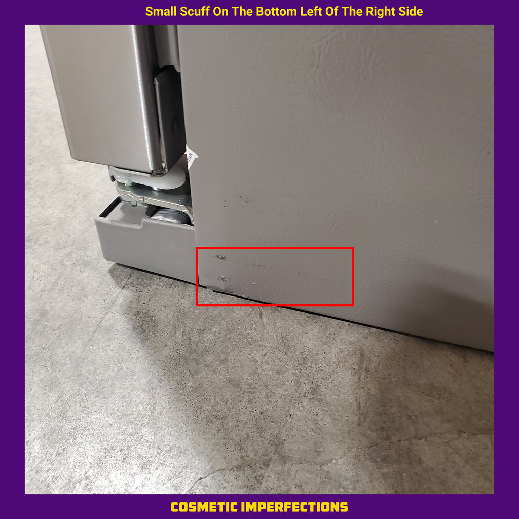 Pictures of Whirlpool 33 Inch Wide Side by Side 21 Cu. Ft. Refrigerator with Can Caddy and Frameless Glass Shelves in Fingerprint Resistant Stainless Steel WRS321SDHZ - Scratch and Dent (Minor) - Neu Appliance Outlet - Discount Appliance Outlet in Austin, Tx