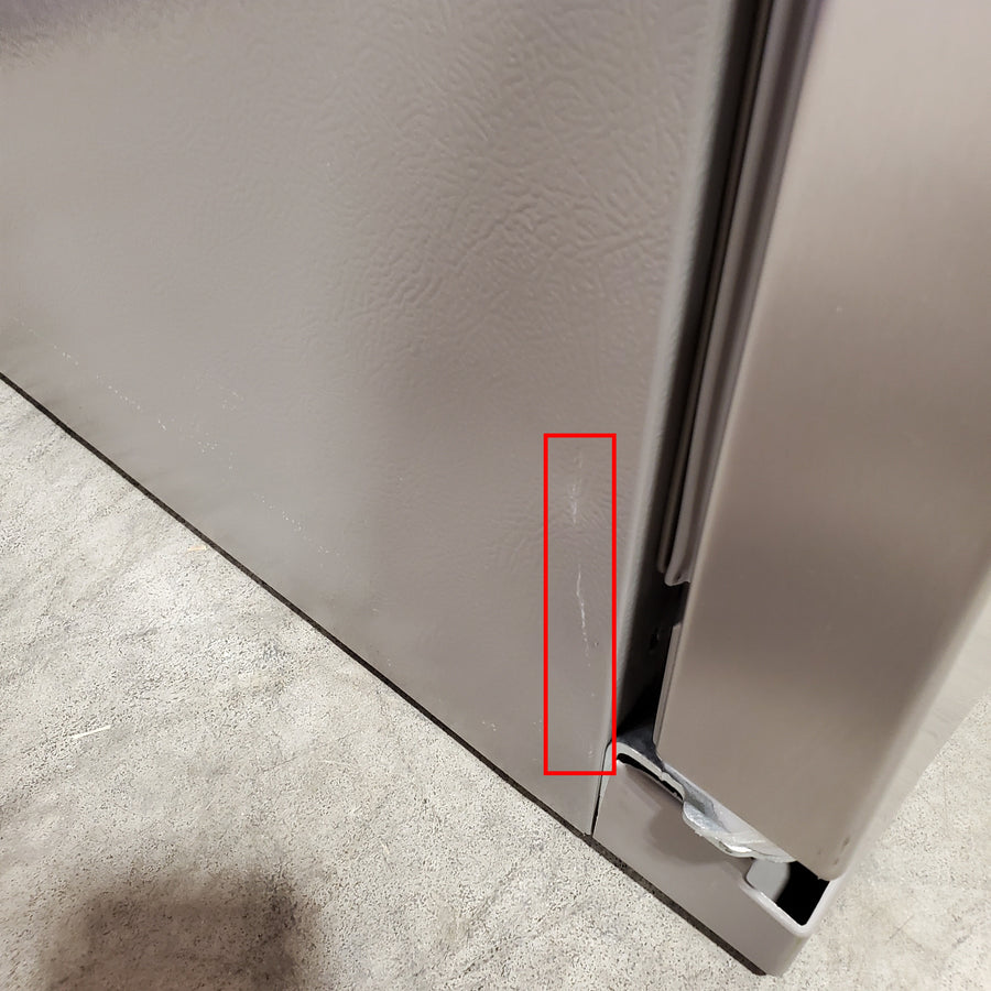 Whirlpool 24 cu ft Capacity Side By Side Refrigerator with Ice and Water Dispenser in Fingerprint Resistant Stainless Steel 22221424 - WRS315SDHZ - Scratch & Dent (Minor)
