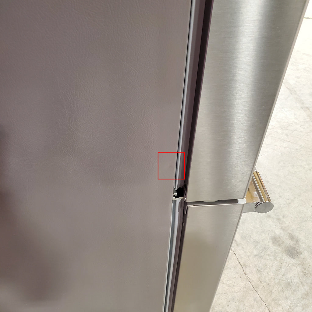 Pictures of Frigidaire Counter-Depth Professional ENERGY STAR 22.6 Cu. Ft. French Door with CrispSeal® Plus Crispers with Auto Humidity 4SD447 - PRFC2383AF - Scratch & Dent (Moderate) - Neu Appliance Outlet - Discount Appliance Outlet in Austin, Tx