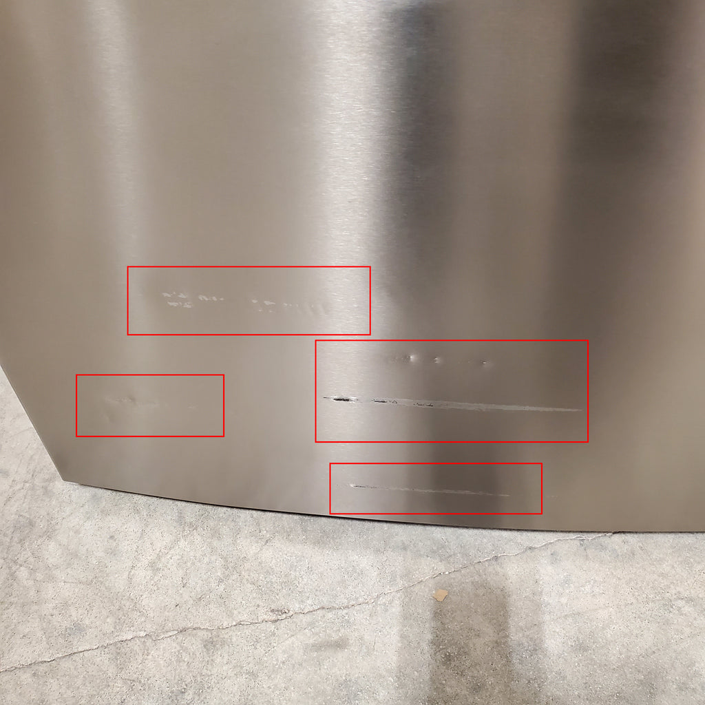 Frigidaire Gallery 26 Cu. Ft. Standard-Depth 4-Door French Door Refrigerator in Fingerprint Resistant Stainless Steel 3SD999 - GRMS2773AF - Scratch & Dent (Minor)