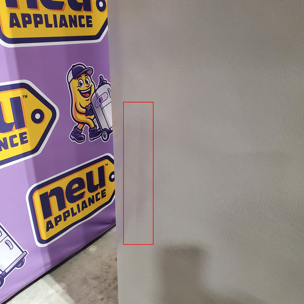 Pictures of Frigidaire 27.8-cu ft ENERGY STAR French Door Refrigerator with Dual Ice Maker in Fingerprint Resistant Stainless Steel 3SD1059 - GRFS2853AF - Scratch & Dent (Moderate) - Neu Appliance Outlet - Discount Appliance Outlet in Austin, Tx