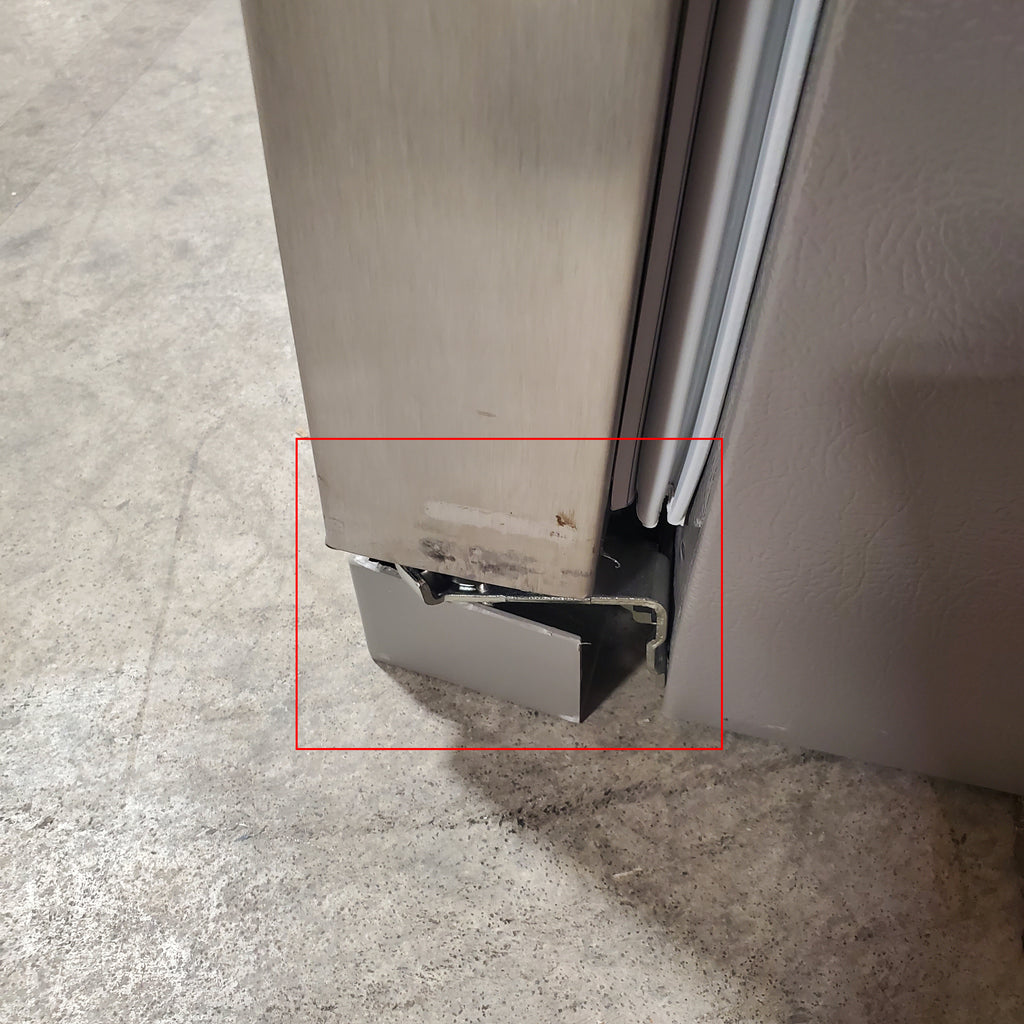 Frigidaire 25.6 cu. ft. ENERGY STAR Side by Side Refrigerator with Exterior Water and Ice Dispenser in Stainless Steel 4SD448 - FRSS2623AS - Scratch & Dent (Moderate)