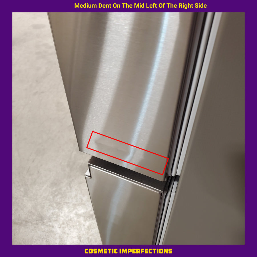LG 29 cu. ft. Smart Standard-Depth MAX™ 4-Door French Door Refrigerator with Full-Convert Drawer™ in Print Proof Stainless Steel LF29H8330S - Scratch & Dent (Moderate)