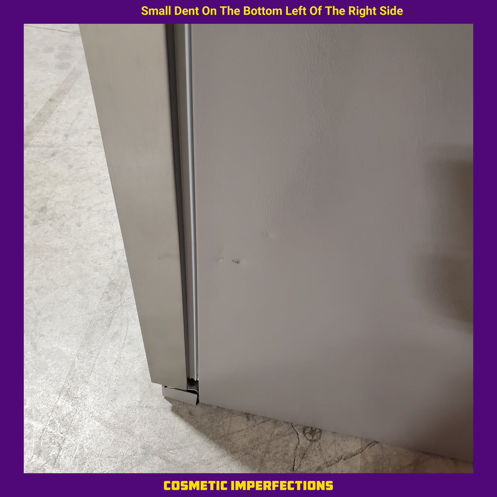 Frigidaire 22 Cu. Ft. Counter-Depth Side-by-Side Refrigerator in Stainless Steel 4SD450 - FRSC2333AS - Scratch & Dent (Minor)