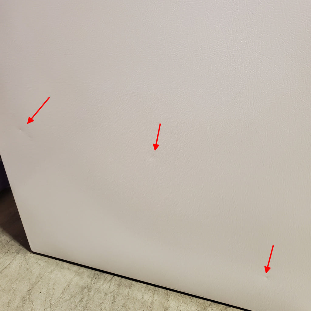 Pictures of Whirlpool 24.6-cu ft Standard-Depth Side-by-Side Refrigerator with Ice Maker, Water and Ice Dispenser in White 22121485 - WRS315SDHW - Scratch & Dent (Minor) - Neu Appliance Outlet - Discount Appliance Outlet in Austin, Tx
