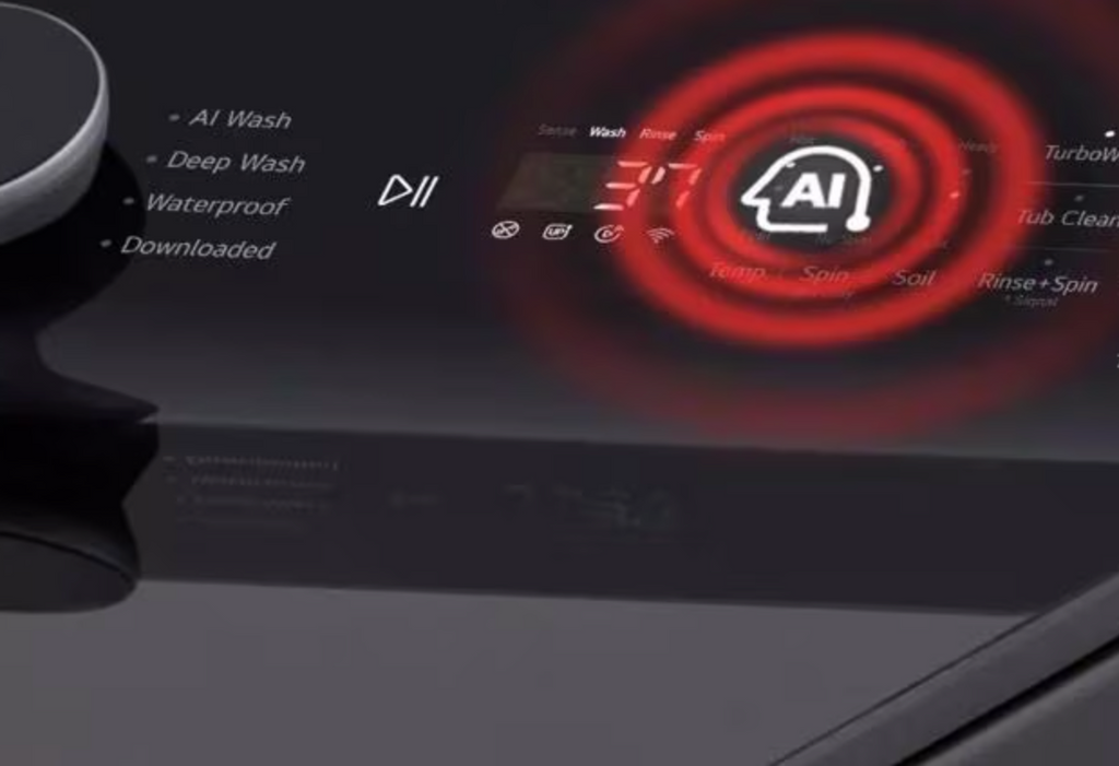 Pictures of LG 5.3 cu. ft. Capacity Top Load Washer with 4-Way® Agitator and EasyUnload™ WT8405CB - Open Box and LG 7.3 cu. ft. Capacity Smart Rear Control Electric Dryer with AI Sensing, EasyLoad™ Door DLE8400BE - Open Box - Neu Appliance Outlet - Discount Appliance Outlet in Austin, Tx