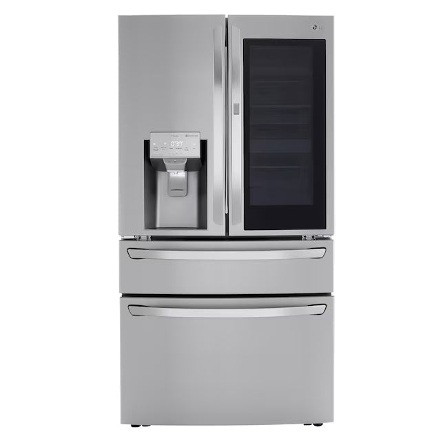 LG 30 cu. ft. Smart InstaView® Door-in-Door® Refrigerator with Craft Ice™ LRMVS3006S - Scratch & Dent (Minor)