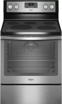 Pictures of Whirlpool 30-inch Freestanding Electric Range with 6.4 cu. ft. Convection in Stainless Steel WFE540H0ES - Certified Refurbished - Neu Appliance Outlet - Discount Appliance Outlet in Austin, Tx