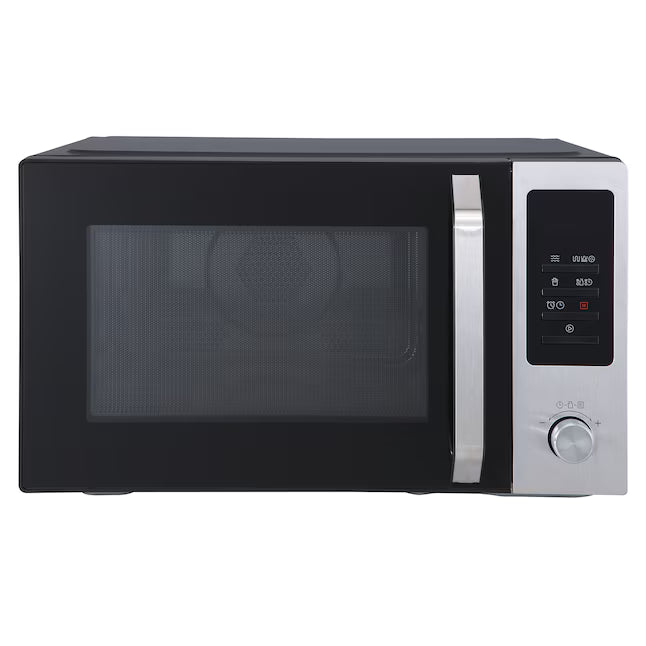 Magic Chef 1-cu ft 1000-Watt Air Fry Countertop Convection Microwave in Stainless Steel MC110AMST - Scratch & Dent (Minor)