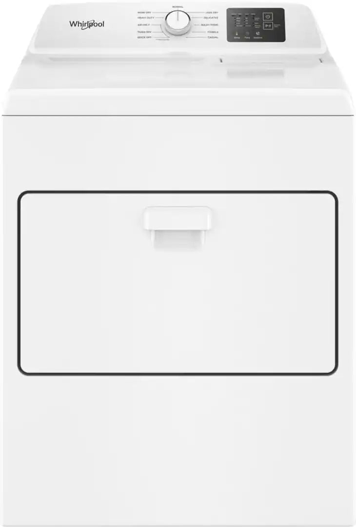 Whirlpool 7.0 cu. ft. Vented Front Load Gas Dryer in White with Adaptive Dry 25136SD622 - WGD4107SW - Scratch & Dent (Moderate)